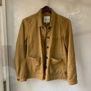 Madewell Garment Dyed Ashwood Chore Coat